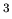 $^{3}$