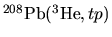 $^{208}{\rm Pb}(^{3}{\rm He},tp)$