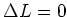 ${\Delta}L=0$