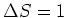 ${\Delta}S=1$